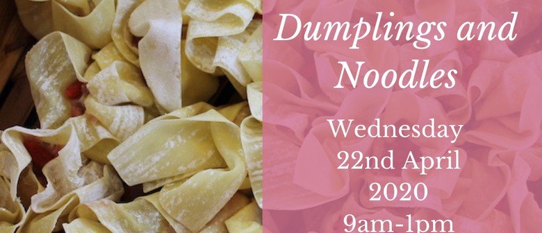 Children's Cooking Class - Dumplings and Noodles: POSTPONED