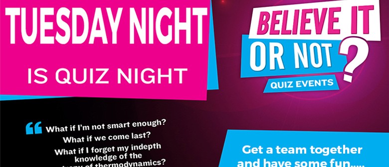 Pub Quiz Night - Believe It Or Not Quiz Nights