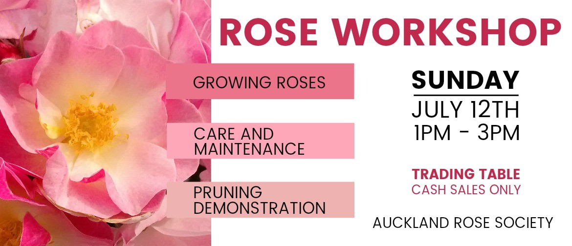 Auckland Rose Society Workshop