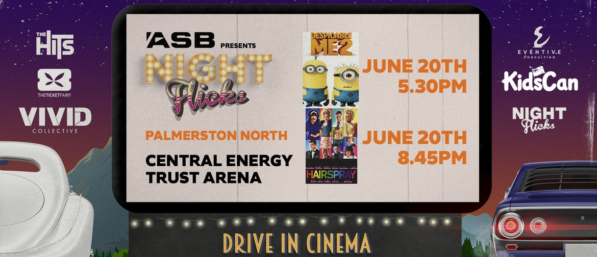 ASB Presents: Night Flicks Drive In Cinema - Palmerston Nort