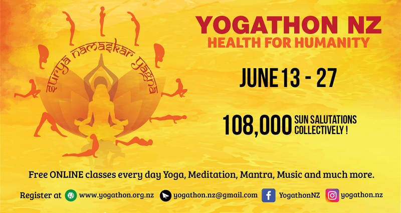 Yogathon New Zealand 2020 - Virtual - Eventfinda