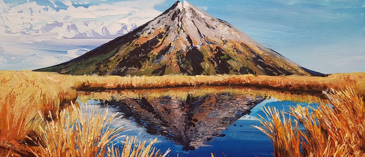Acrylic Painting - Palette Knife Workshop - Mountain View