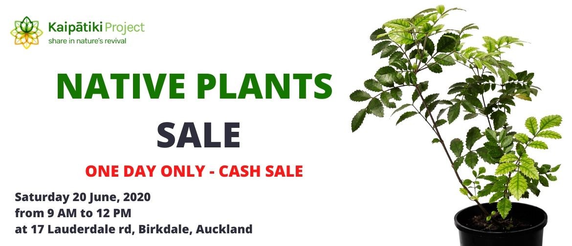 Native Plants Sale