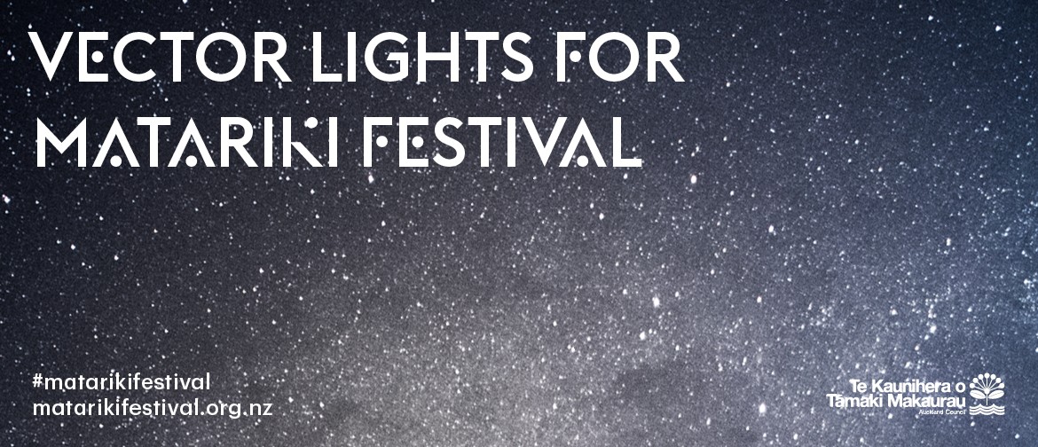 Vector Lights for Matariki Festival