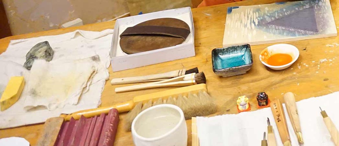 School Holidays Japanese Woodblock Workshops
