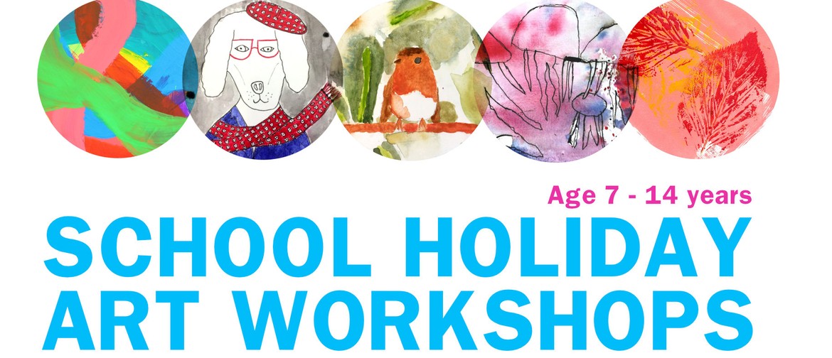 School Holiday Art Workshops for Kids & Teens