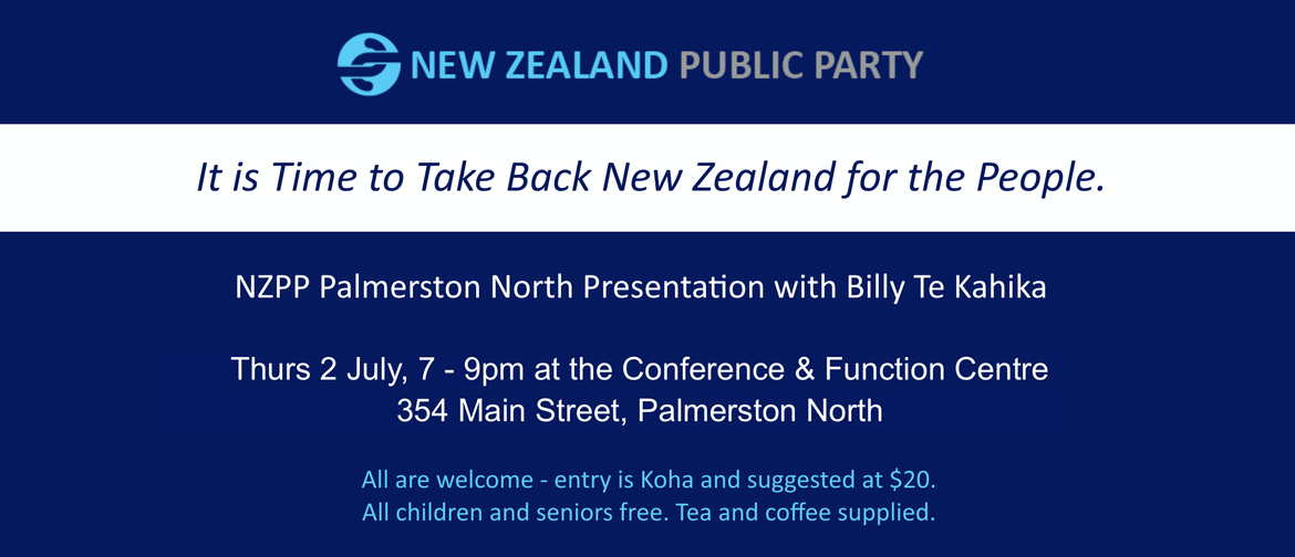 New Zealand Public Party with Billy Te Kahika