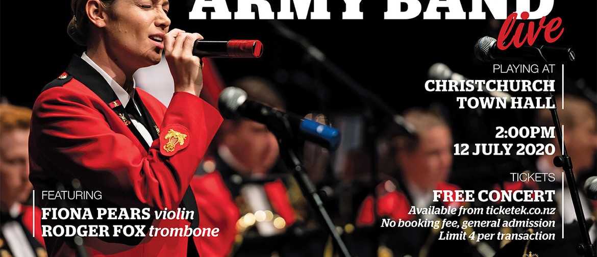 New Zealand Army Band Live