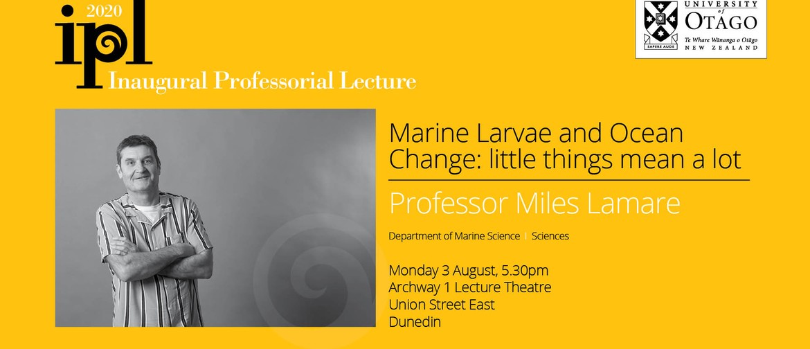Inaugural Professorial Lecture – Professor Miles Lamare