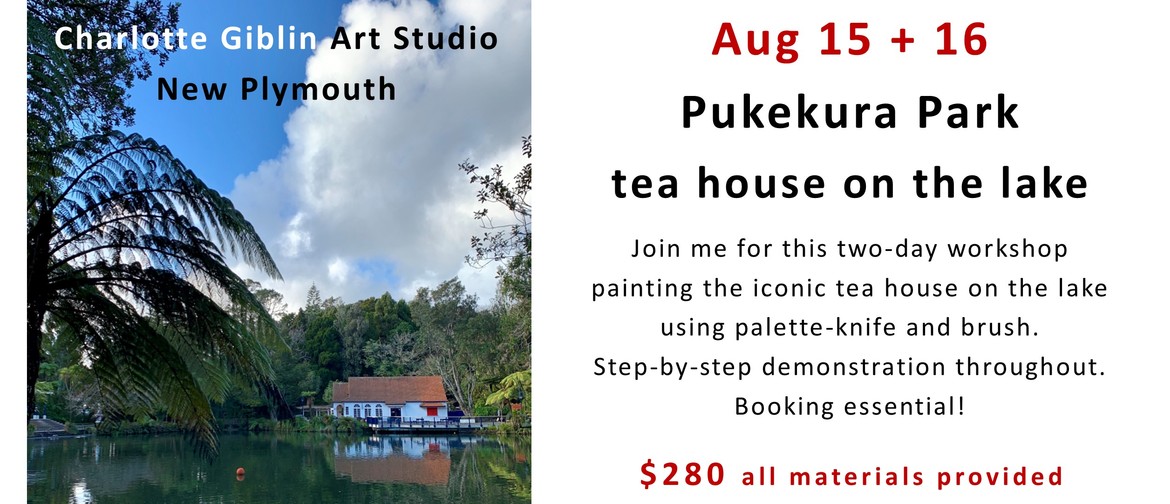 Acrylic Painting - Tea House On the Lake - Weekend Workshop