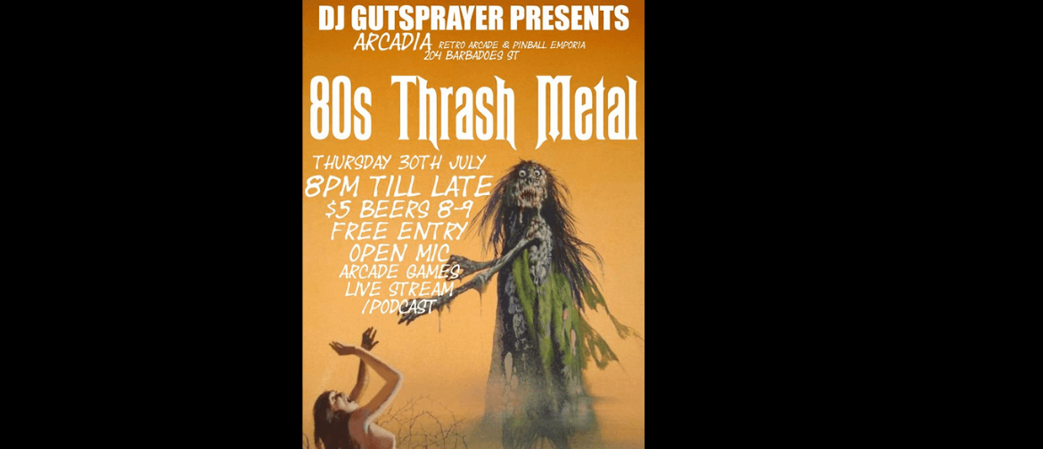 DJ Gutsprayer 80's Thrash Metal