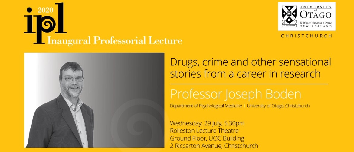 Public Lecture - Professor Joe Boden