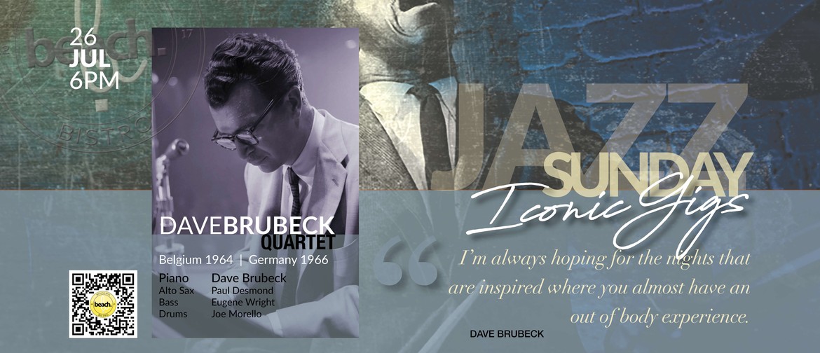 Sunday Jazz 'Iconic Gigs' | Dave Brubeck