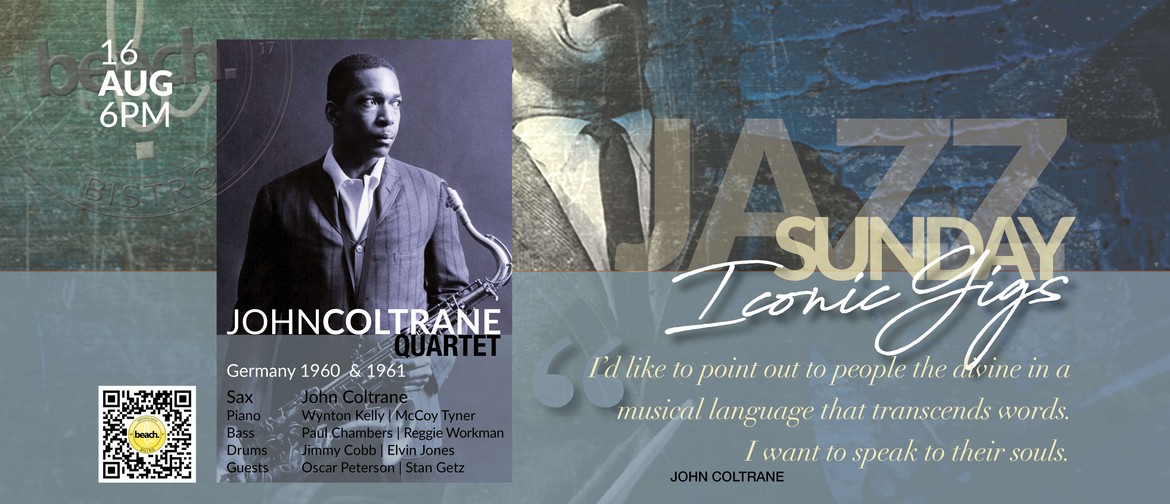 Sunday Jazz 'Iconic Gigs' | John Coltrane