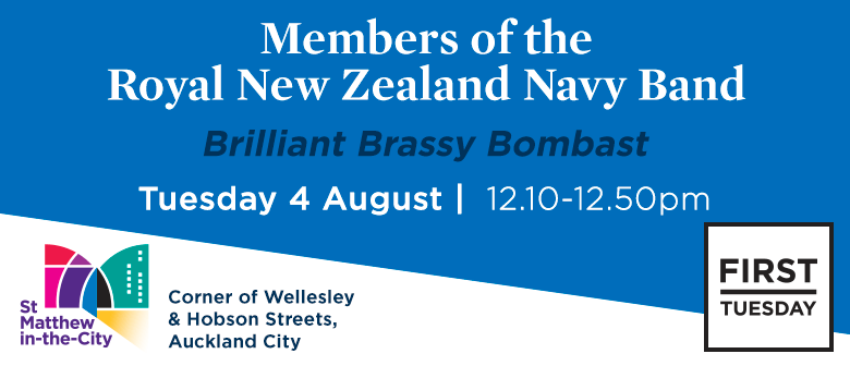 First Tuesday Concert – Royal NZ Navy Band