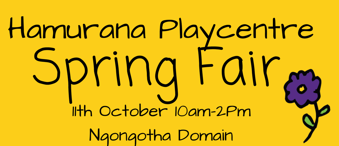 Hamurana Playcentre Spring Fair