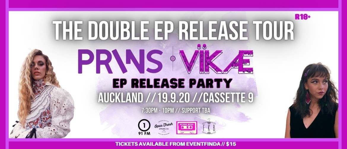 PRINS // VÏKÆ: The Double Ep Release Party: CANCELLED