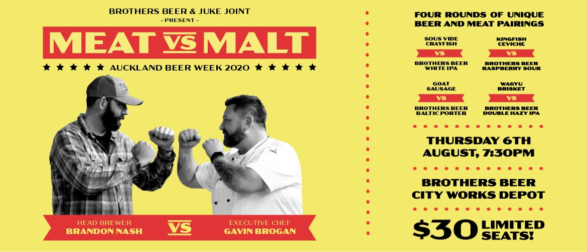 Brothers Beer Presents Meat vs Malt