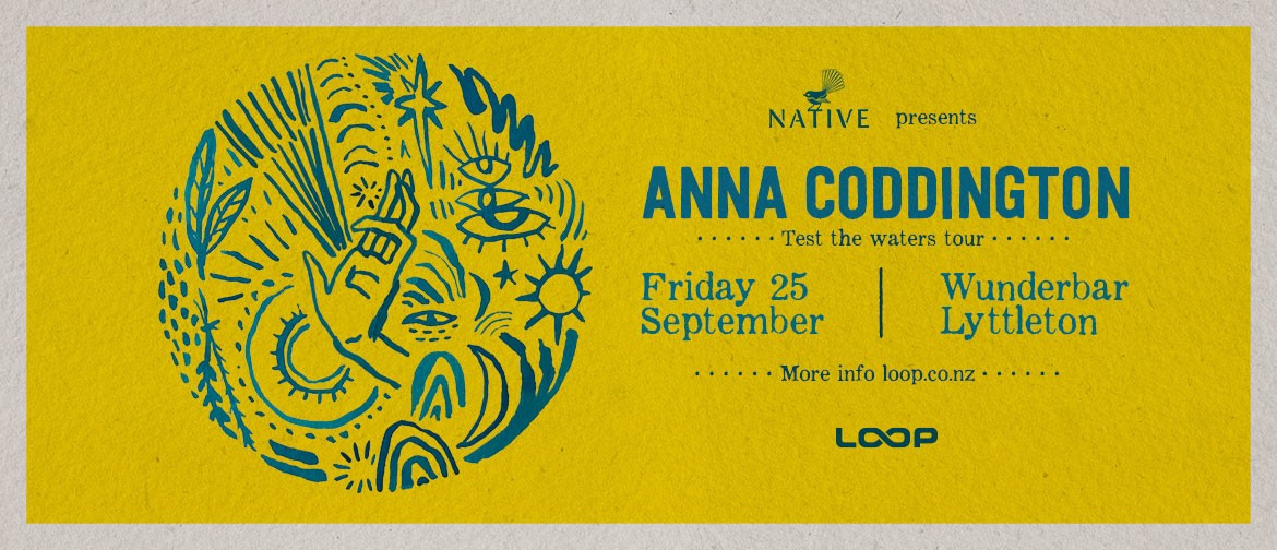 Anna Coddington - Test The Waters Tour