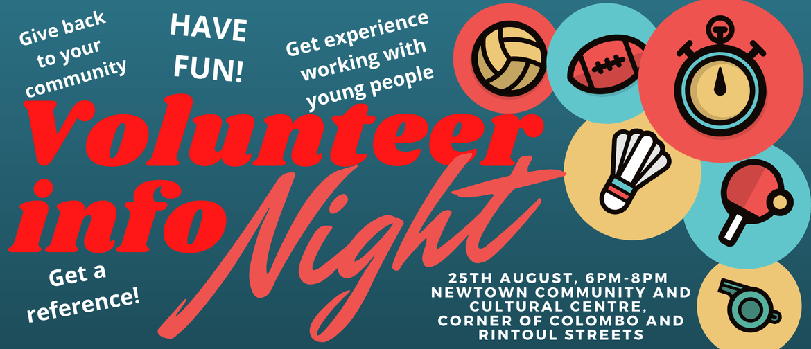 Volunteer Info Night: Support Young Newtowners