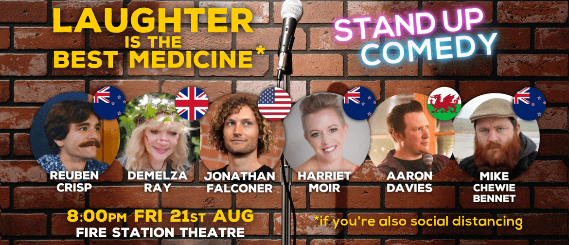 Laughter is the Best Medicine in Mosgiel @ Level 2: CANCELLED