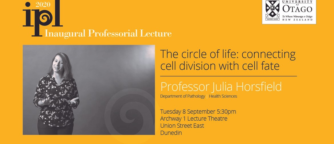 Inaugural Professorial Lecture – Professor Julia Horsfield: POSTPONED