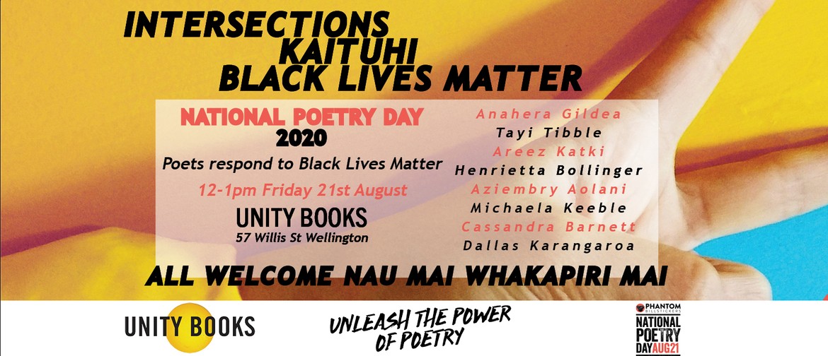 Intersections, Kaituhi, Black Lives Matter: POSTPONED