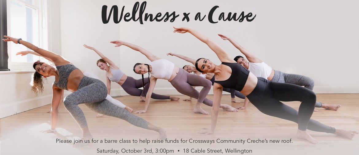 Barre Class and drinks to support Crossways Community Creche
