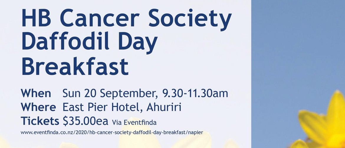 HB Cancer Society Daffodil Day Breakfast: CANCELLED