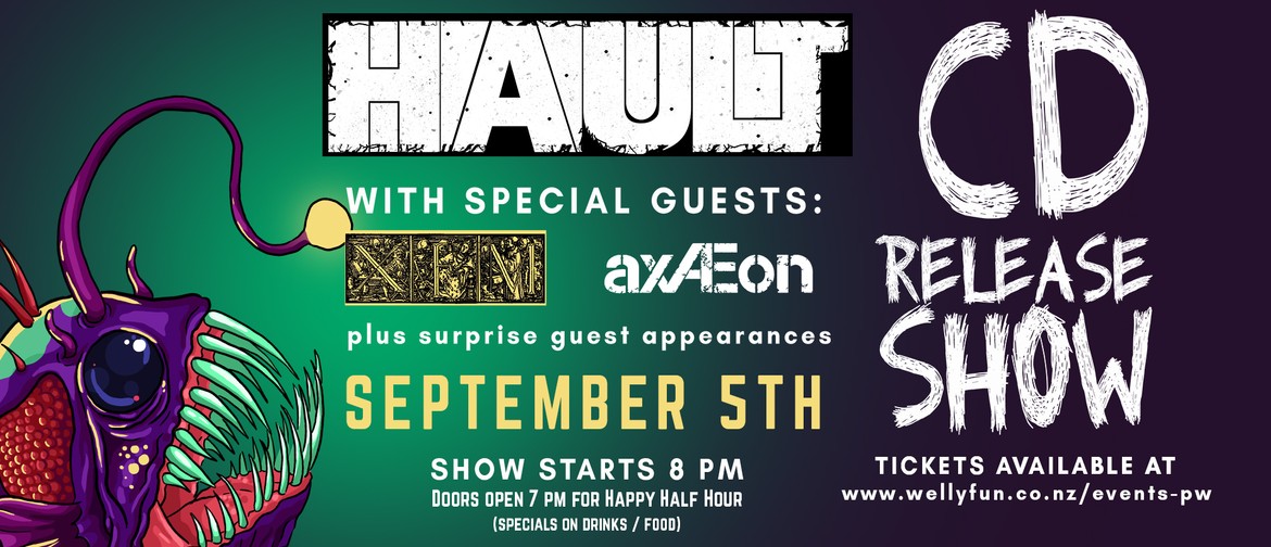 Hault CD Release Show With Special Guests