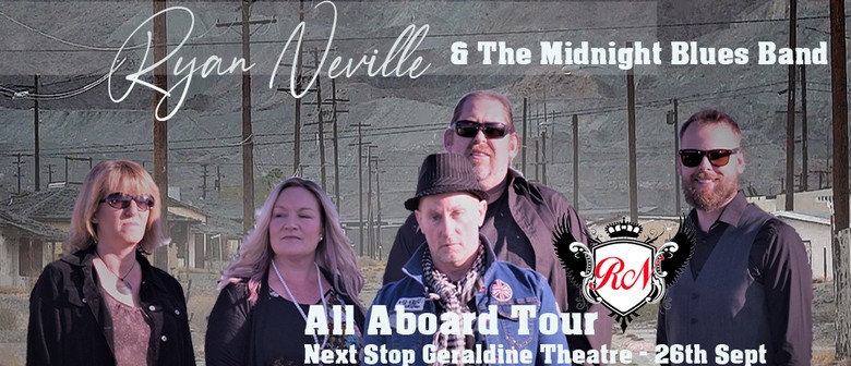 Ryan Neville & The Midnight Blues band - All A Board Tour