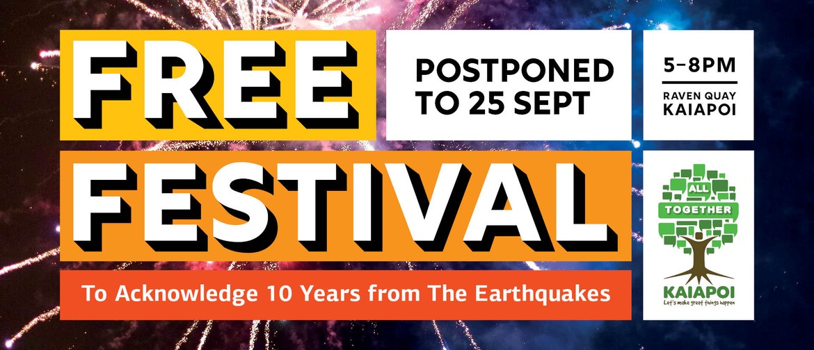 Festival To Acknowledge 10 Years From The Earthquakes