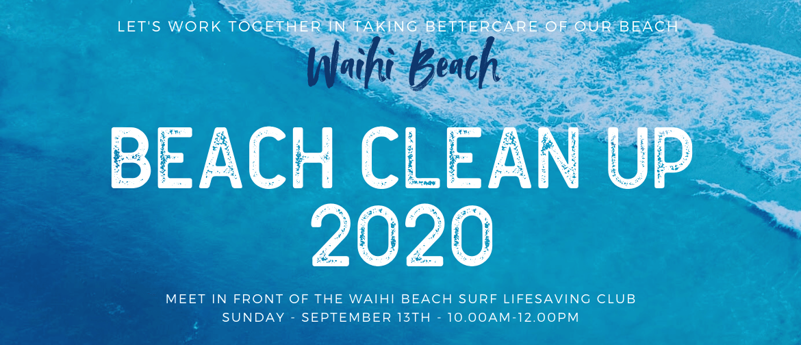 Waihi Beach - Beach Clean Up 2020