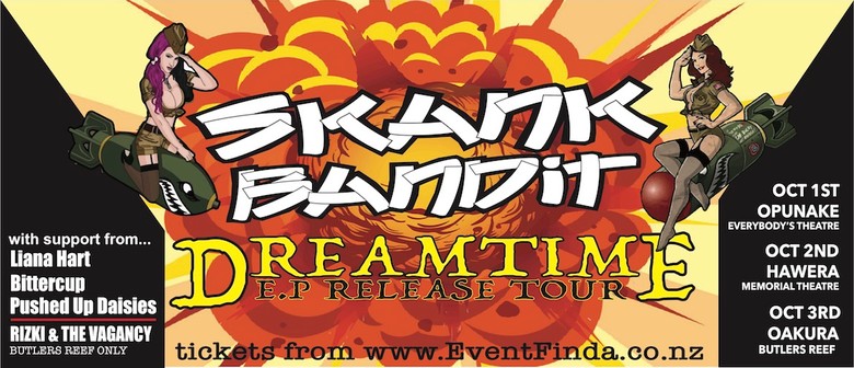 Skank Bandit HAWERA Dreamtime EP Release Tour