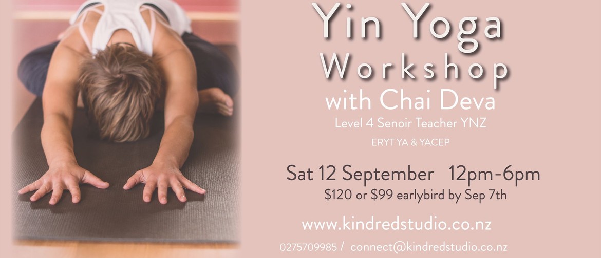 Yin Yoga Workshop- Taking the Time for Your Body