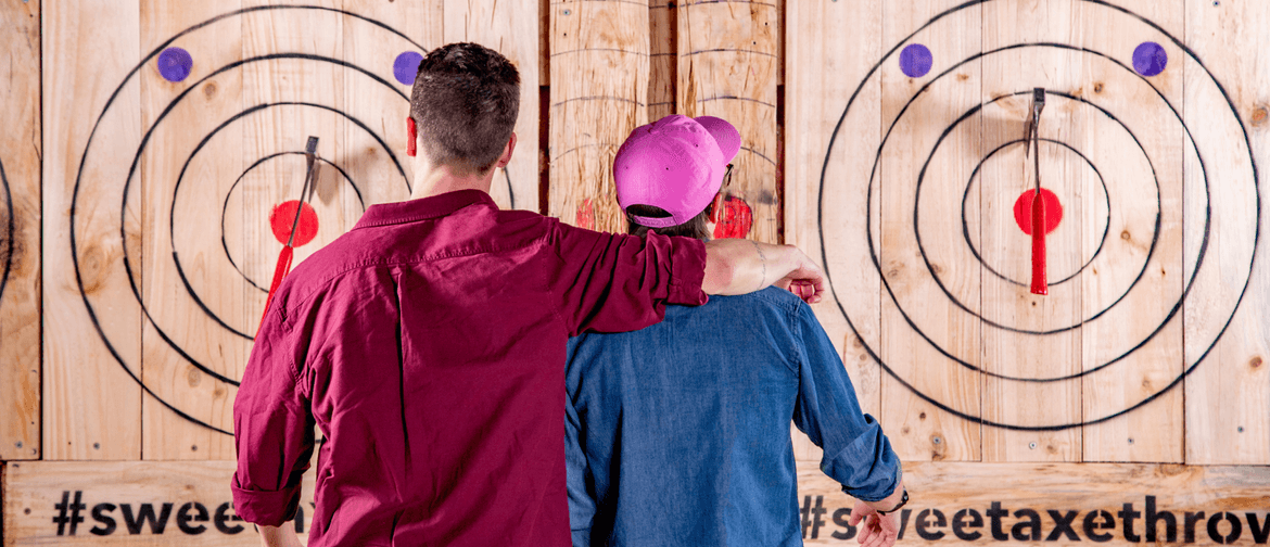 Fathers Day Axe Throwing - Dad Throws Free!