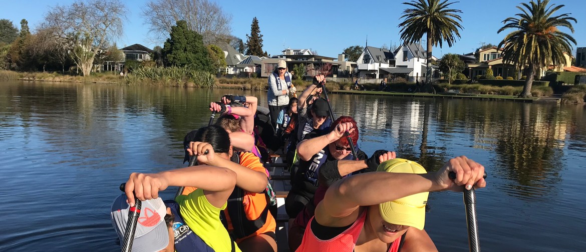 Waikato Treasure Chests Dragon Boat Team ‘Give it a Go’
