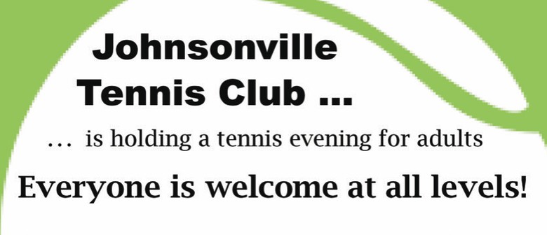 Give Tennis a Go - Open Evening for Adults: POSTPONED
