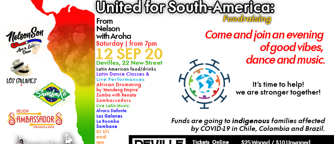 United For SouthAmerica, From Nelson With Aroha/Fundraising