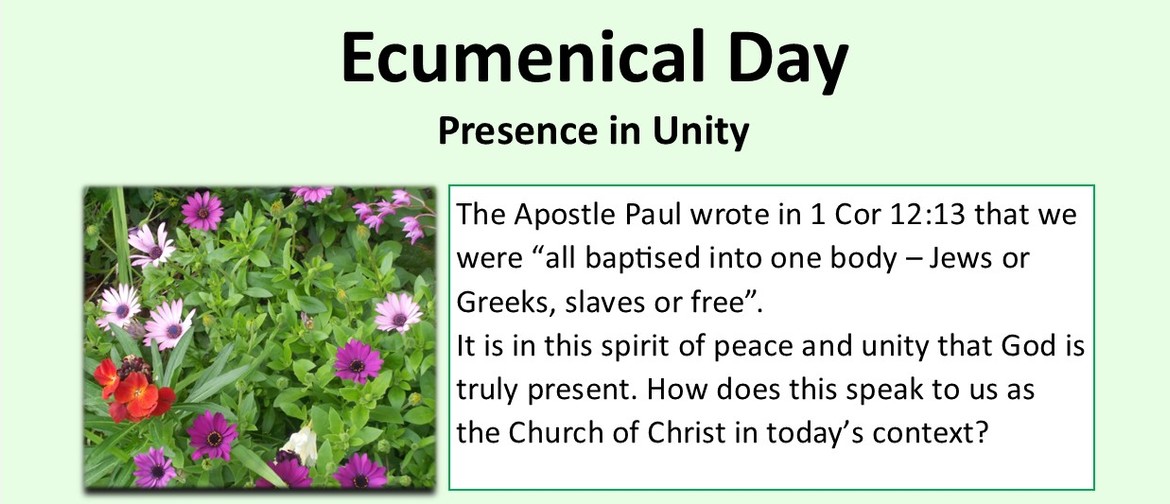 Ecumenical Day - Presence in Unity