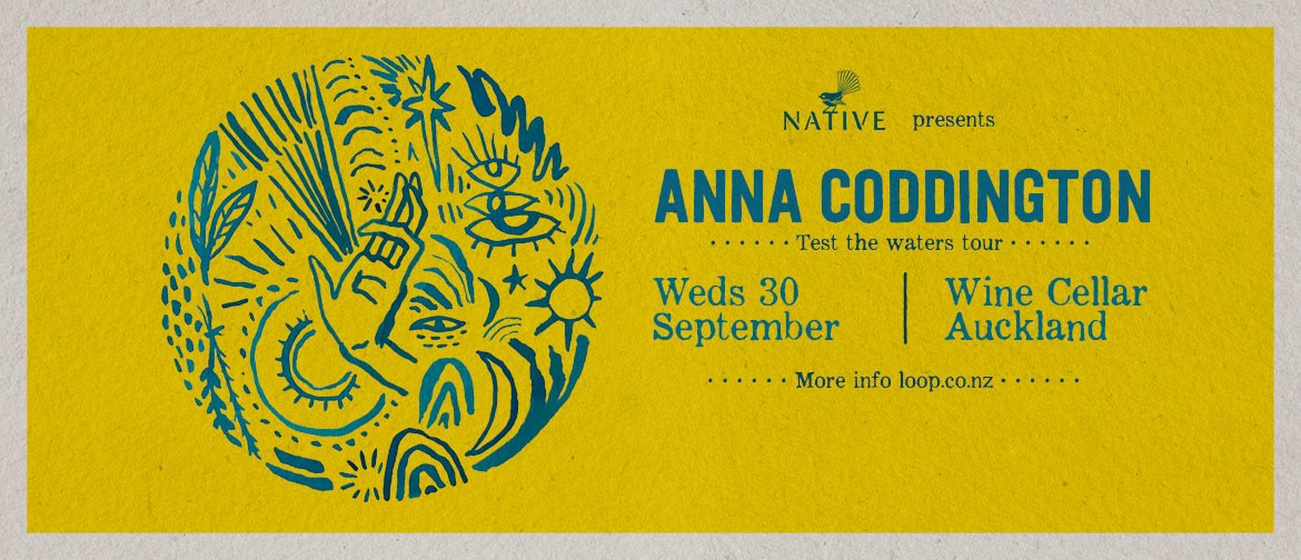 Anna Coddington Test The Waters Tour