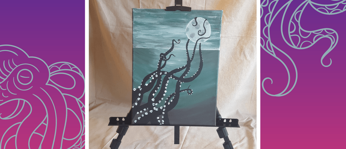 Paint Party "Hungry Kraken" Stardew Events