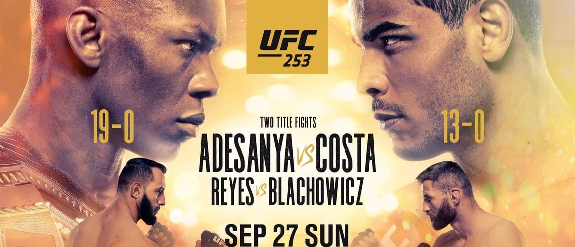 UFC 253 Live At The Fox - Adesanya v Costa