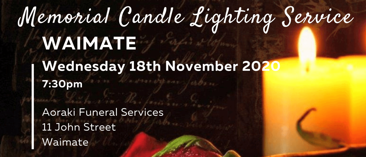 Waimate Memorial Candle Lighting Service
