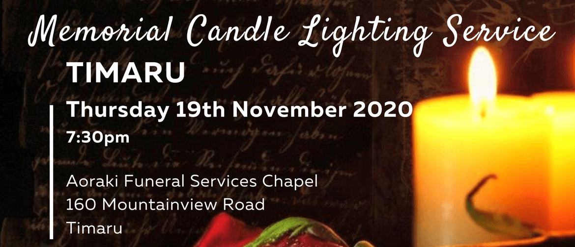 Timaru Memorial Candle Lighting Service