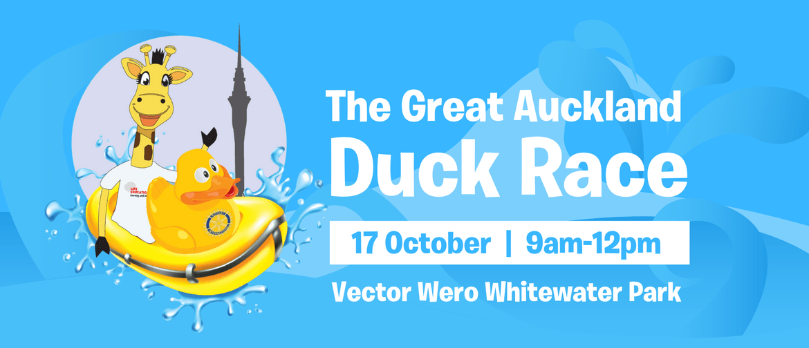 The Great Auckland Duck Race: CANCELLED