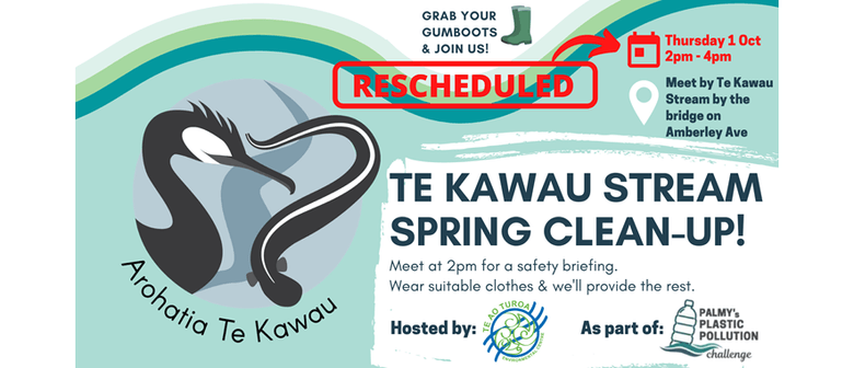 Te Kawau Stream Spring Clean-Up