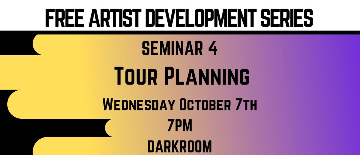 Free Seminar - Tour Planning