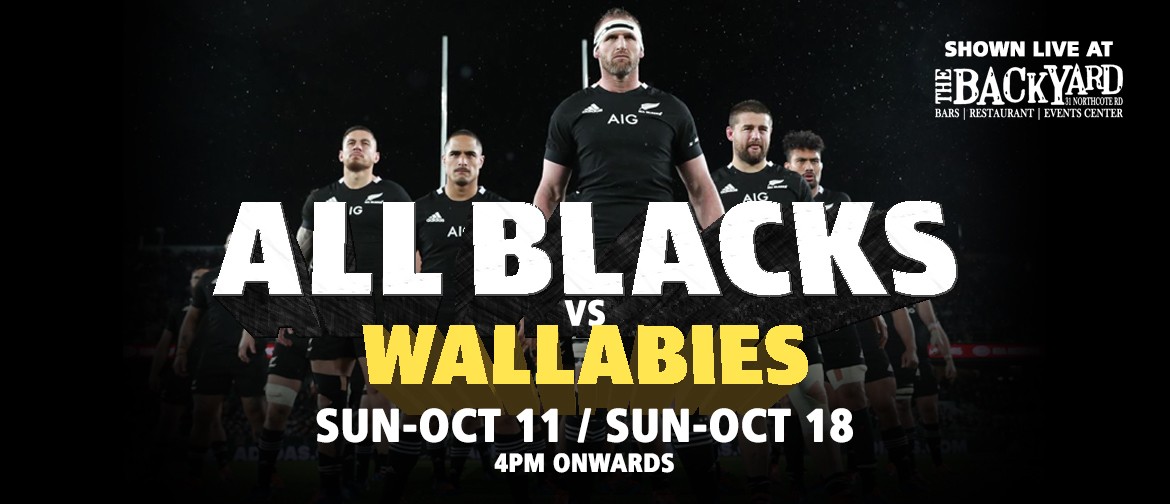 All Blacks v Wallabies - The Battle of the Bledisloe CUP
