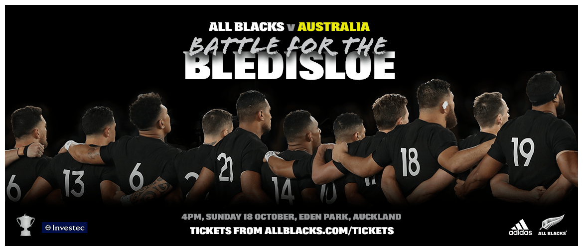 Bledisloe Cup: All Blacks v Australia Match 2